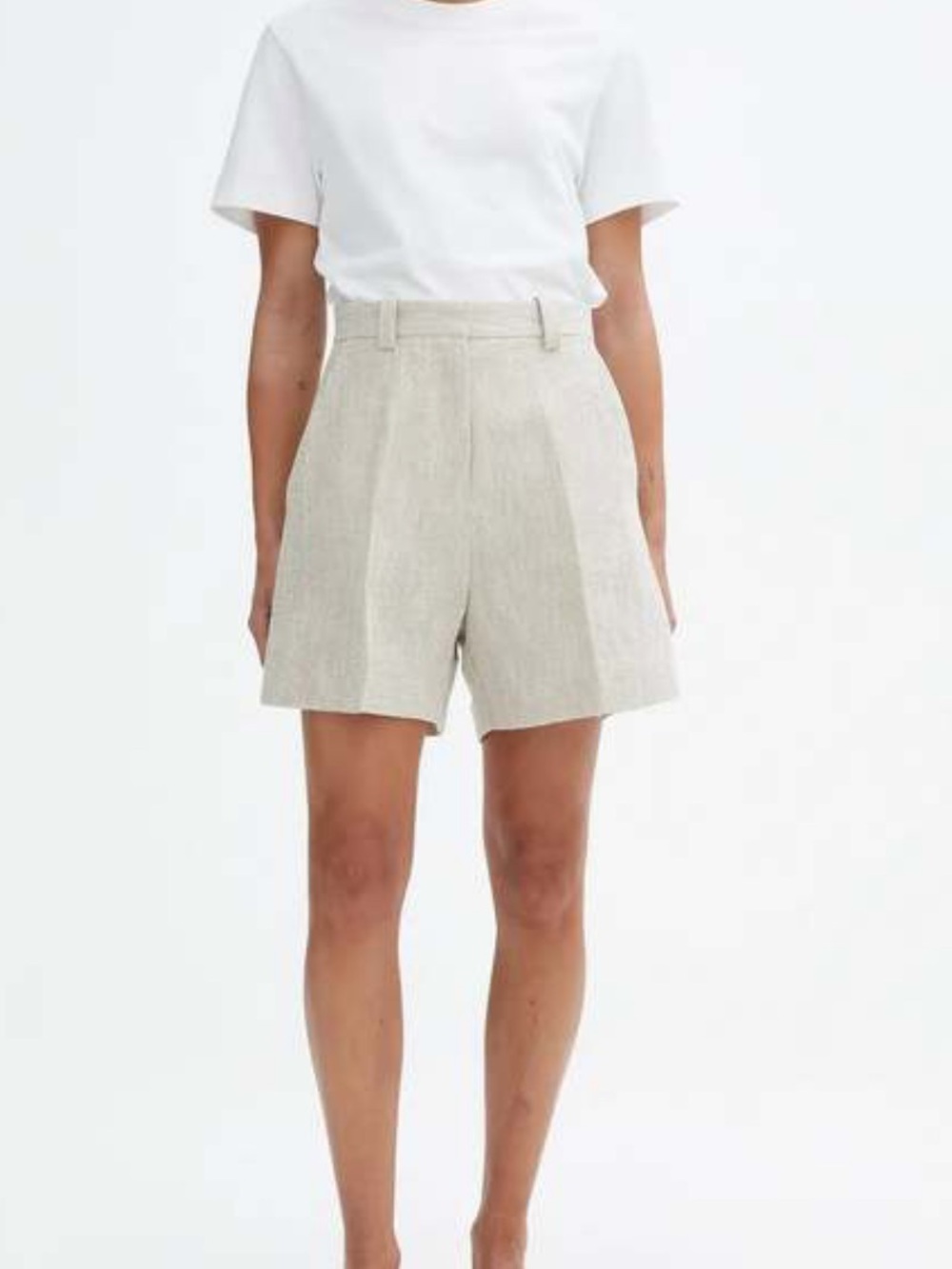 House of Dagmar linen shorts